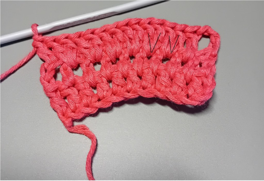 Increasing double crochet stitches
