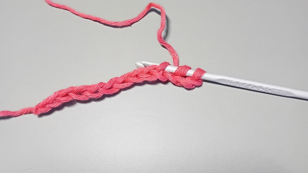 Going through the stitch